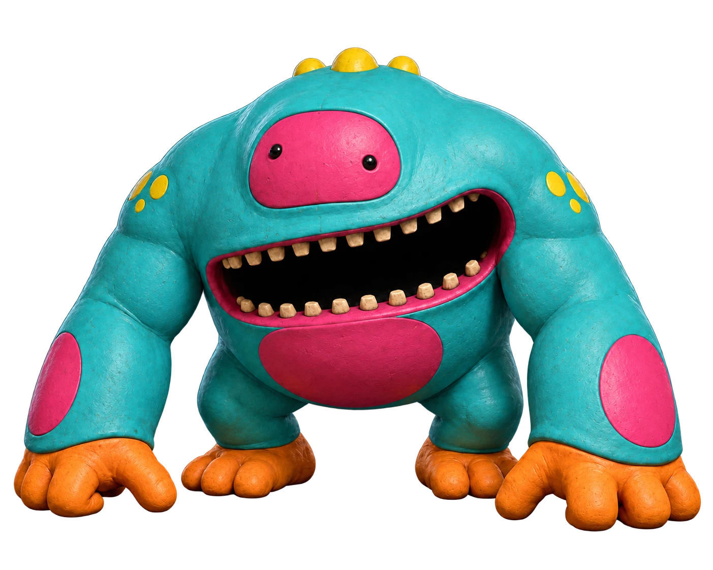 Glup souriant